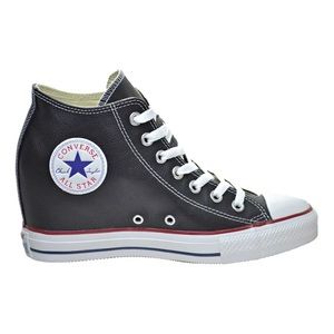 High top converse Lux wedge sneaker.